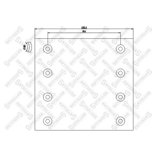     STD 19477 20.7-11.4 (420X200) (93251 8X15 64) SAF 85-01001-SX