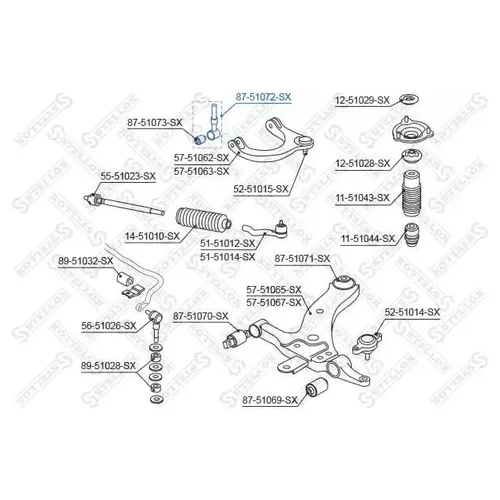   .   HY SONATA EF <01, KIA MAGENTIS 00> 8751072SX