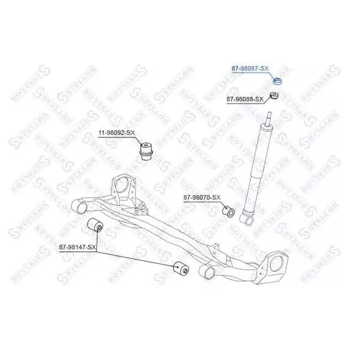  TOYOTA RAV 4 00>/LAND CRUISER J6 87-90/ J7 85-99 8798087SX