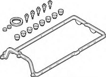    BMW E65 4.4I V8 N62B44 01- 1/4CYL 725.330