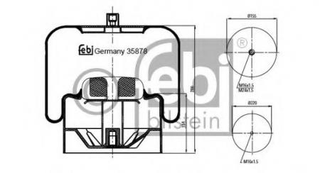 LUFTFEDERBALG 35878