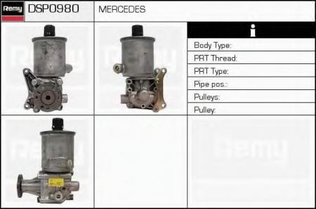   MERCEDES W124 VICKERS DSP0980