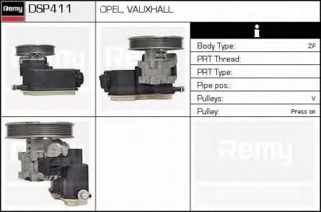   /  Opel Vectra B 1.8 16V / 2.0 16V 95-00 / Vectra C 1.8 16V 00 -> DSP411 DELCO REMY