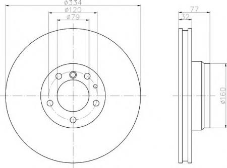    BMW 7ser E38 740d 99-01, 750i 94-01 50434 PAGID