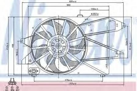  FO MONDEO 01-  1.8/2.0 85191