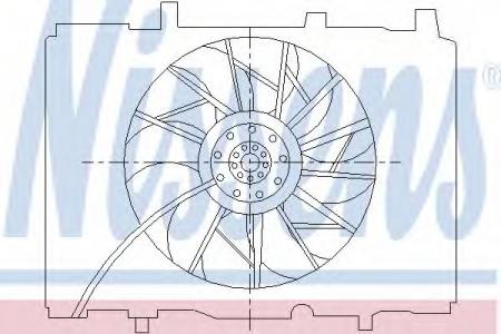  +  MB W210  (+AC) 85489 NISSENS