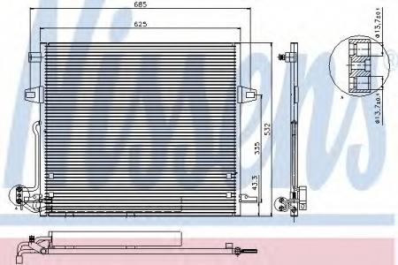   MB: GL-CLASS (X164) GL 420 C 940066 NISSENS