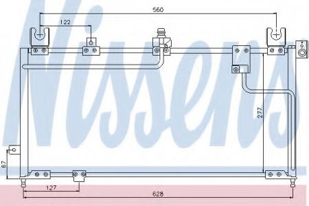 323 {647X298MM}   (NISSENS) (NRF) (GERI) (.) 94354