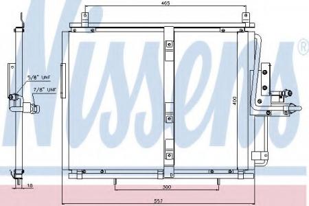 W124   (NISSENS) (NRF) (.) 94377