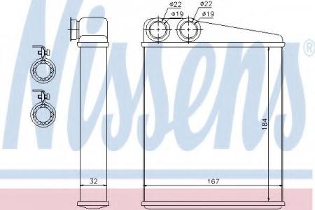   MB: A-CLASS (W169) A150 04- 72047 NISSENS