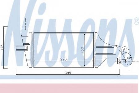 96789 OPEL ZAFIRA 2.0DTI 00- INTERCOOLER 96789