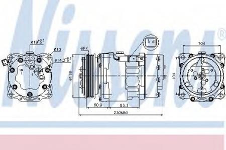   CITROEN/PEUGEOT/FIAT 89032 NISSENS