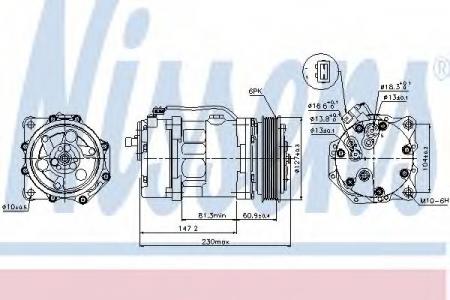   VW T4-03/LT -06 89044 NISSENS