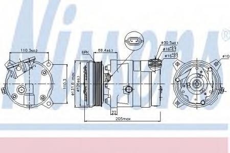   OPEL ASTRA F/VECTRA A 94-98/CHEVROLET LACETTI 05- 89058