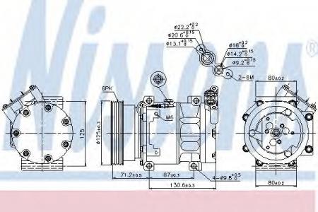  RE Log,San,Dus, LADA Largus 89148 NISSENS