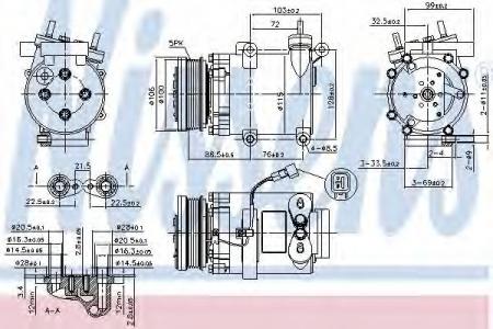  FO Focus II 89327 NISSENS