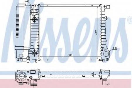 E30   (NISSENS) (NRF) (GERI) (.) 60731A