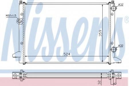 PASSAT   (NISSENS) (NRF) (GERI) (.) 65253A