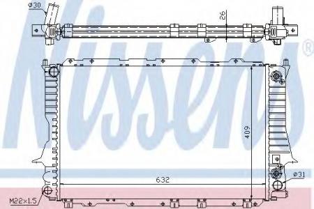  VAG A100 2.8E V6  60476 NISSENS