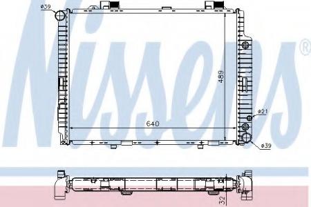  MB W210 2.0/2.2D 97-03 62608A NISSENS