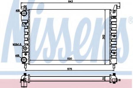 61801 FIAT PALIO 1.2-1.4I 96- -AC MT 61801