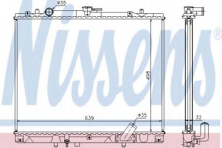  MI Pagero Sport 98-, L200 01-  62895A NISSENS