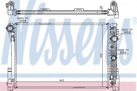  MB W204/W212 67168 NISSENS