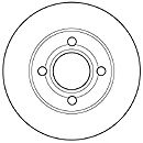 BREMSSCHEIBE 15861