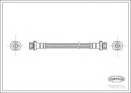 CORTECO   . NISSAN BLUEBIRD 84-90 19025732