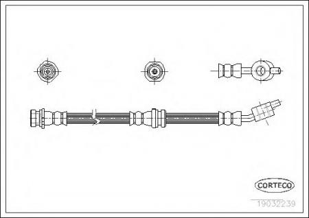   FR L 464MM NI  ALMERA N16 00- 19032239