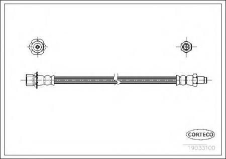   RE TOYOTA 00-01 203 MM 19033100