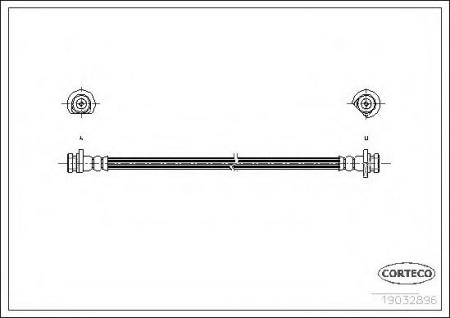  . RE R  HONDA JAZZ II   02-08  300 MM 19032986