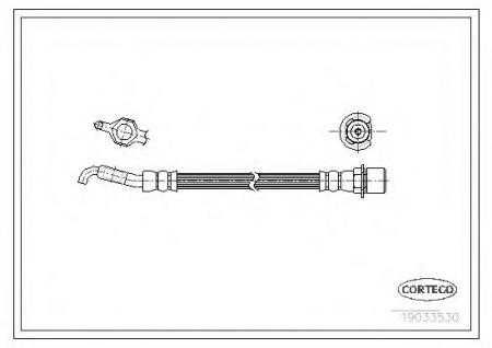   LEXUS: LS 430 00-06, LS 460 06- 19033530 CORTECO