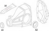 DIFFERENTIAL SEAL KIT POST. MERCEDES 19535825