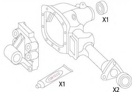 DIFFERENTIAL SEAL KIT ANT. TOYOTA 19535828