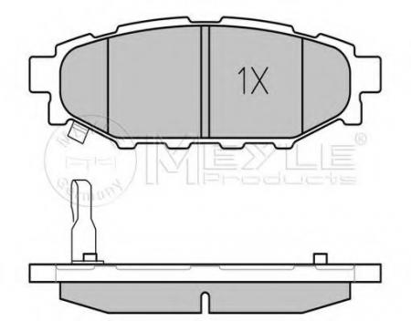   . (WVA 24271 14,6mm) 025 242 7114/W MEYLE