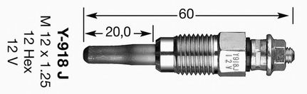 6285 / D-POWER2   AUDI: 80, 100,MITSUBISHI: NISSAN: SEAT: MERCEDES-BENZ: W201 2.5TD, SEAT: CORDOBA, IBIZA, TOLEDO, SKODA: OCTAVIA, VOLVO: 740, 940, VW: CADDY, GOLF 6285 NGK