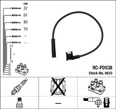 RC-FD538 (0633) FORD ESCORT 1.3I -95 -  0633