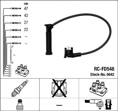 RC-FD548 (0642) FORD FIESTA IV 1.25-1.4I 96- -  0642