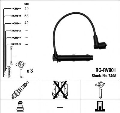 RC-RV901 (7408) ROVER 75 2.0-2.5I 99- -  7408