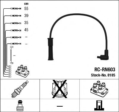 RC-RN603 (8185) RENAULT Kangoo 1.2i 97- -  8185 NGK