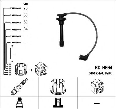  / HONDA CIVIC 1.6 -01 RC-HE64 8246