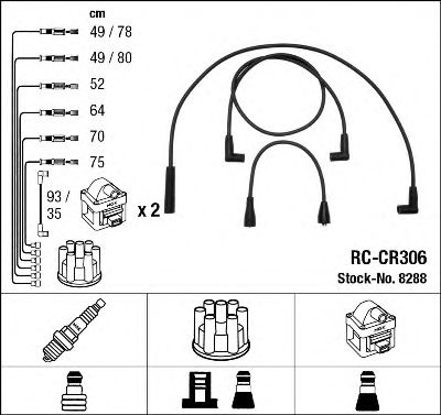 RC-CR306 (8288) JEEP GRAND CHEROKEE I 5.2I 92- - 8288