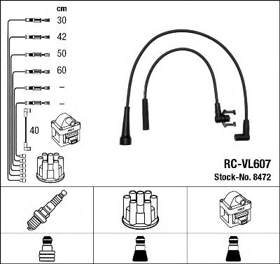 RC-VL607 (8472) VOLVO 440 1.6-1.7I -96 -  8472