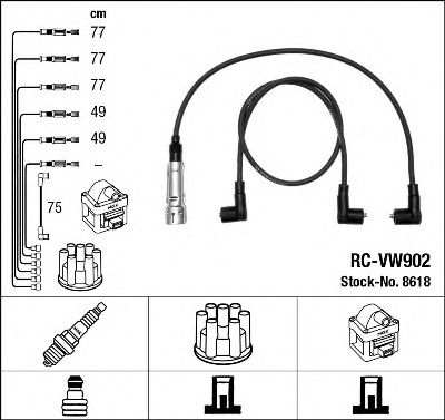 RC-VW902 (8618) VW T4 2.5I 92- -  8618