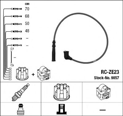 9857 / RC-ZE23    MAZDA 121  II (DB)/323 P  V (BA)/323  VI (BJ)/323  VI (BJ) 9857