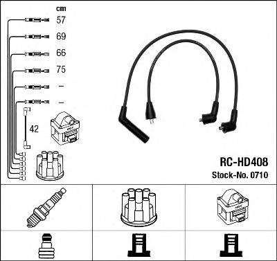 RC-HD408 (0710) HY PONY 1.3-1.5I -95 -  0710