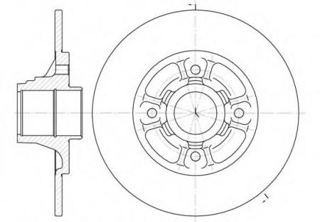   RENAULT 19 88-96 (238X8) 6073.00