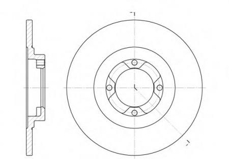   MAZDA 323 1.3-1.7D 89-94 640000