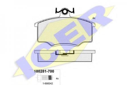 180281-700 (20574) AUDI 80 -86 F 180281700